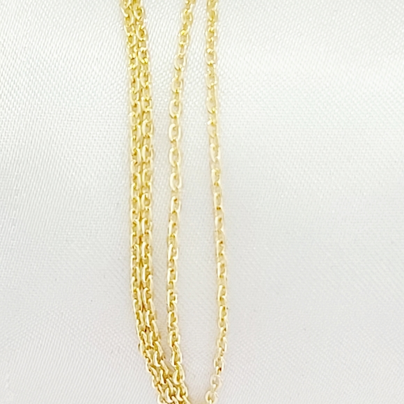 18K Gold Filled Good luck elephant necklace. New - Picture 5 of 7